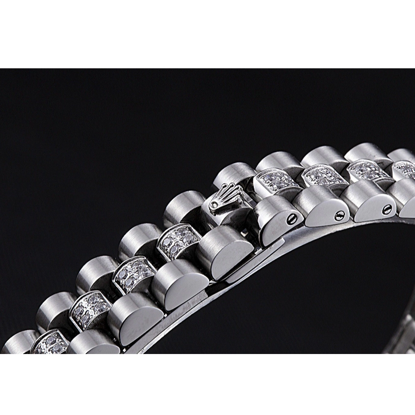 MiroTime 0721 Swiss Rolex DateJust Diamond Dial Stainless Steel 622021